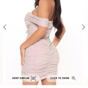 Sequin Mini Dress